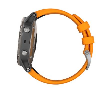 Спортивные часы Garmin Fenix 5 Plus Sapphire Orange (010-01988-05/04)
