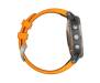 Спортивные часы Garmin Fenix 5 Plus Sapphire Orange (010-01988-05/04)