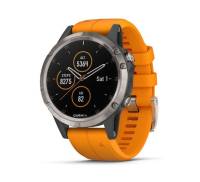 Спортивные часы Garmin Fenix 5 Plus Sapphire Orange (010-01988-05/04)