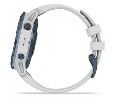 Смарт-часы Garmin Fenix 6 Pro Solar Edition Mineral Blue with Whitestone Band (010-02410-19)