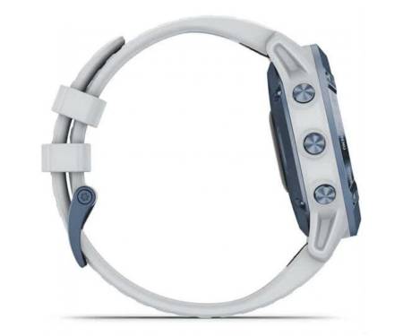 Смарт-часы Garmin Fenix 6 Pro Solar Edition Mineral Blue with Whitestone Band (010-02410-19)