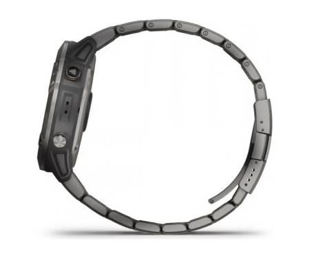 Спортивные часы Garmin Fenix 6X Pro Solar Edition Titanium with Vented Titanium Bracelet (010-02157-24/23)