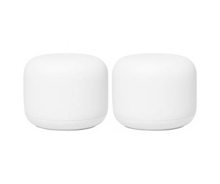 Маршрутизатор Google Nest Wifi Router and Point Snow (GA00822-US)