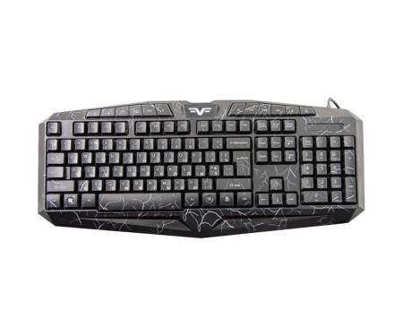 Клавиатура Frime Magma Black USB RUS/UKR (FLK19500)