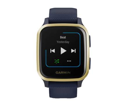 Смарт-часы Garmin Venu Sq Music Edition Navy/Gold (010-02426-12)