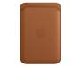 Чехол для пластиковых карт Apple iPhone Leather Wallet with MagSafe - Saddle Brown (MHLT3)