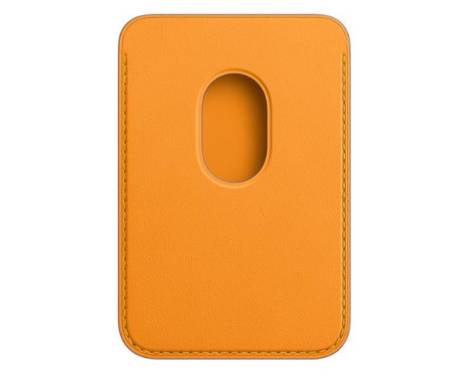Чехол для пластиковых карт Apple iPhone Leather Wallet with MagSafe - California Poppy (MHLP3)