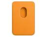Чехол для пластиковых карт Apple iPhone Leather Wallet with MagSafe - California Poppy (MHLP3)