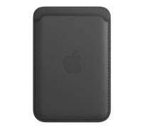 Чехол для пластиковых карт Apple iPhone Leather Wallet with MagSafe - Black (MHLR3)