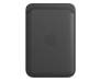 Чехол для пластиковых карт Apple iPhone Leather Wallet with MagSafe - Black (MHLR3)