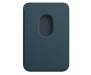 Чехол для пластиковых карт Apple iPhone Leather Wallet with MagSafe - Baltic Blue (MHLQ3)
