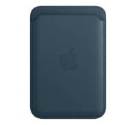 Чехол для пластиковых карт Apple iPhone Leather Wallet with MagSafe - Baltic Blue (MHLQ3)