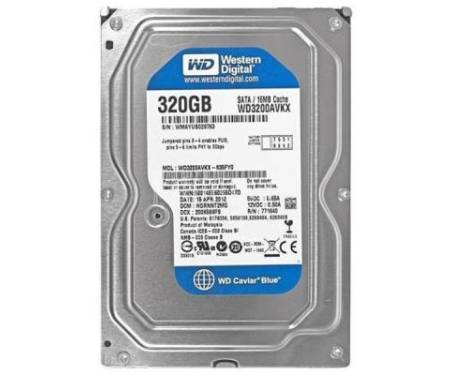 Жесткий диск 3.5"  320Gb WD (# WD3200AVKX #)