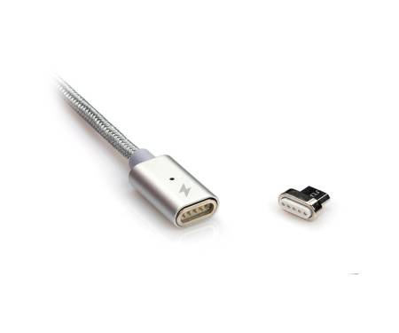 Кабель USB 2.0 AM to Micro 5P 1.0m Vinga (Magnetic microUSB) кабель, USB 2.0, micro USB, 1 м