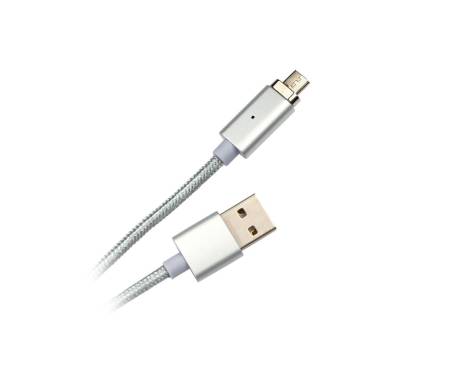 Кабель USB 2.0 AM to Micro 5P 1.0m Vinga (Magnetic microUSB) кабель, USB 2.0, micro USB, 1 м