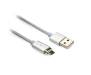 Кабель USB 2.0 AM to Micro 5P 1.0m Vinga (Magnetic microUSB) кабель, USB 2.0, micro USB, 1 м