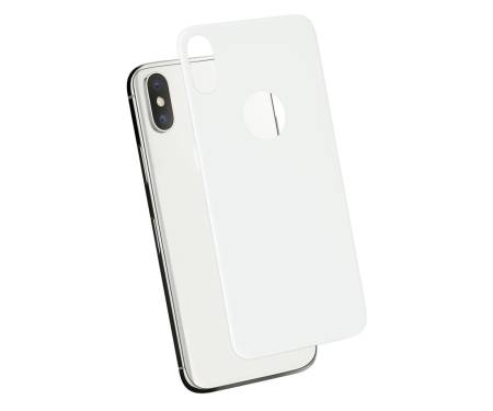 Защитное стекло для iPhone X White BACK
