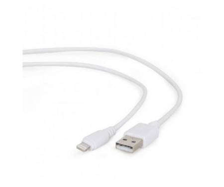 Кабель Lightning Cablexpert USB For Lightning 0,1M White (CC-USB2-AMLM-W-0.1M)