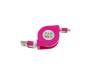 Кабель TOTO TKX-66 Flat USB cable microUSB 1m Lilac