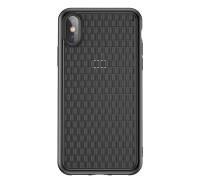 Чехол плетеный Baseus iPhone X (черный)