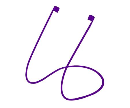 Силиконовый ремешок для Airpods Silicon strap Violet