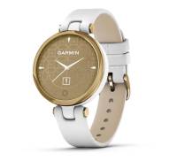 Смарт-часы Garmin Lily Light Gold Bezel with White Case and Italian Leather Band (010-02384-B3)