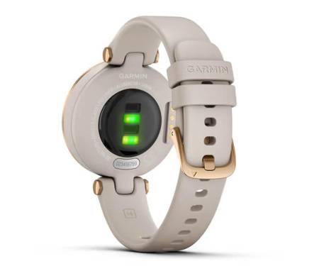 Смарт-часы Garmin Lily Rose Gold Bezel with Light Sand Case and Silicone Band (010-02384-11)