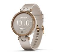 Смарт-часы Garmin Lily Rose Gold Bezel with Light Sand Case and Silicone Band (010-02384-11)