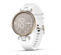 Смарт-часы Garmin Lily Cream Gold Bezel with White Case and Silicone Band (010-02384-10)