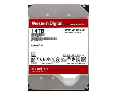 Жесткий диск WD Red Pro 14 TB (WD141KFGX)