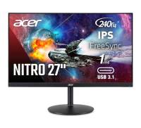 Монитор Acer Nitro XV272UXbmiipruzx Black (UM.HX2EE.X04)