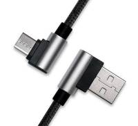 Дата кабель USB 2.0 AM to Type-C 1.0m Premium black REAL-EL (EL123500032)