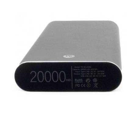 Батарея универсальная EXTRADIGITAL PD-QC20000 (20000 mAh USB A & USB Type-C QC3.0 for in & out) (PBU3425)