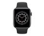 Apple Watch Series 6 GPS 44mm Space Gray Aluminum Case w. Black Sport B. (M00H3) 2