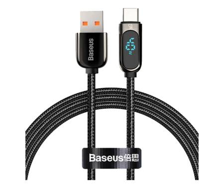 Кабель Baseus Display Fast Type-C 5A (1m) (Black) (CATSK-01)