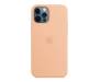 Чехол для Apple iPhone 12/12 Pro Silicone Case with MagSafe Cantaloupe Copy