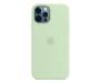 Чехол для Apple iPhone 12/12 Pro Silicone Case with MagSafe Pistachio Copy