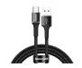 Кабель USB Type-C Baseus halo data HW flash charge cable USB For Type-C 40W 1м Black (CATGH-G01)