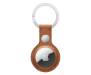 Чехол для поискового брелка Apple AirTag Leather Key Ring Saddle Brown (MX4M2)