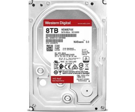 Жесткий диск 3.5" 8TB WD (WD80EFBX)