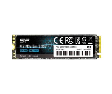 SSD накопитель Silicon Power P34A60 1 TB (SP001TBP34A60M28)