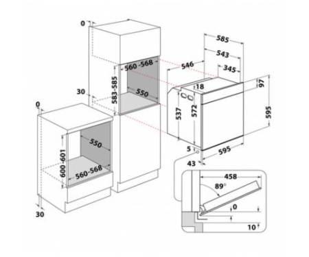Духовой шкаф Whirlpool WTAC8411SCOW