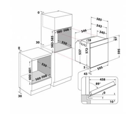 Духовой шкаф Whirlpool WTAC8411SCAN