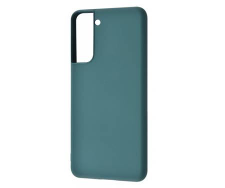 Чехол для Samsung Galaxy S21 WAVE Silicone Cover Forest Green