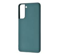 Чехол для Samsung Galaxy S21 WAVE Silicone Cover Forest Green