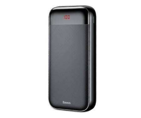 Power Bank Baseus Mini Cu digital display Power Bank 20000mAh Black (PPALL-CKU01)
