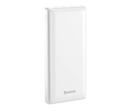 Power Bank Baseus Mini JA Fast Charge 3A 30000 mAh White (PPJAN-C02)