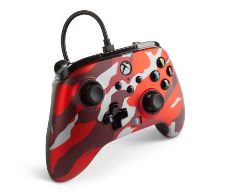 Геймпад PowerA Xbox One Enhanced Metallic Red Camo