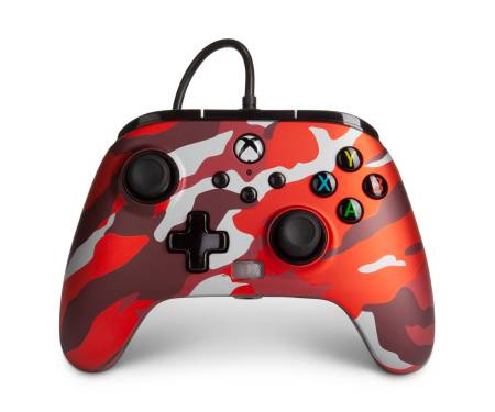 Геймпад PowerA Xbox One Enhanced Metallic Red Camo