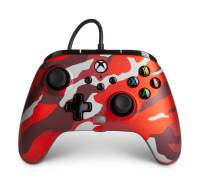 Геймпад PowerA Xbox One Enhanced Metallic Red Camo